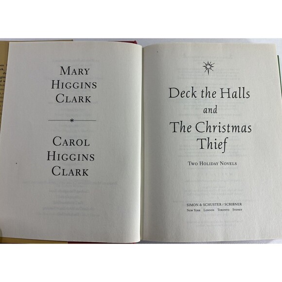 Deck the Halls: The Christmas Thief by Mary Higgins Clark and Carol Higgins 2004 - Picture 3 of 8